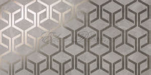 Керамогранит Atlas Concorde Marvel Pro Италия Серый Декор BCTILES0009833 Marvel Grey Fleury Hexagon 40x80