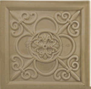 Плитка Adex Studio Испания Песочный Декор BCTILES0002346 ADST4030 Relieve Vizcaya Silver Sands 14,8х14,8