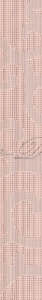 Плитка La Mia Ceramica Primavera Италия Розовый Бордюр BCTILES0001200 51102-3289 Listelo Ricciolo B Rosa 5.8x40