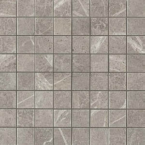 Керамогранит Atlas Concorde Marvel Pro Италия Серый Декор BCTILES0002327 ADQM Marvel Grey Fleury Mosaico Matt 30x30