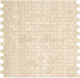 Плитка FAP Ceramiche Roma Италия Кремовый Декор BCTILES0007164 fMAG Roma Travertino Brick Mosaico 30*30