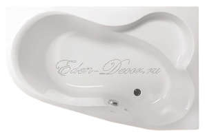 Акриловая ванна Vagnerplast Melite 160 R Чехия BATH000631