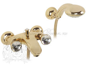 Смеситель Migliore Korona Swarovski ML.KRN-4702 Do для ванны с душем Италия MIXER001898