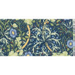 Плитка Johnson Tiles Minton Hollins Англия Зелёный Бордюр BCTILES0015196 WMSW1B Seaweed border 150X75mm