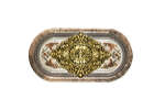 Плитка Porcelanite Dos Serie 9500 Испания Коричневый Декор BCTILES0008206 Inserto 9500 Marron Imperial 9x17