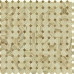 Керамогранит Cisa Jurassic Италия Бежевый Декор BCTILES0008422 0157306 Jurassic Mosaico Ottagon Beige Lapp 33,3x33,3