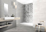 Плитка Ibero Arezzo Испания Серый Декор BCTILES0002996 AREZZO DECOR TIBER WHITE-B 20х50