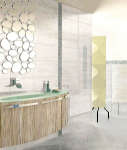 Керамогранит Capri Ceramiche I Travertini Италия Серый Бордюр BCTILES0003835 Bombato Travertino Grigio 2x30