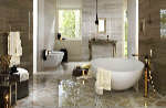 Керамогранит Impronta Marmi Imperiali Италия Белый Декор BCTILES0010706 Mosaico White 30x90