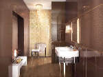 Плитка Novabell Magnifica Италия Бежевый Декор BCTILES0010241 MGW D49K Decoro Damasco Glitter Beige 25x60