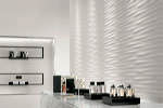 Плитка Atlas Concorde 3D Wall Италия Белый Настенная BCTILES0001069 3D Wall Solid White Matt. 40x80