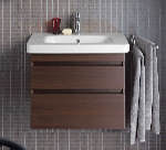 Тумба с раковиной Duravit DuraStyle 65 2 ящика