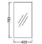 Мебель для ванной Jacob Delafon Pop Laminar 40 красный винил L