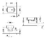 Биде подвесное Duravit Vero 2239150000