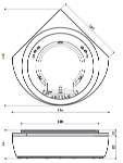 Акриловая ванна Jacuzzi Nova Corner Top