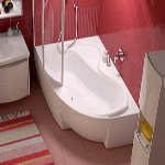 Акриловая ванна Ravak Rosa 95 L 160 см Чехия BATH000461