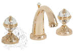 Смеситель Migliore Cristalia Swarovski ML.CRS-3712 Do для раковины Италия MIXER001809