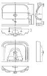 Раковина IFO Grandy RP210650100 Швеция SHELL000216 RP210650100