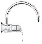 Смеситель Grohe Eurosmart 32482002 для кухонной мойки Германия MIXER001070