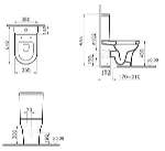 Унитаз-компакт VitrA Zentrum 9012B003-7201 Турция LAVAT000239